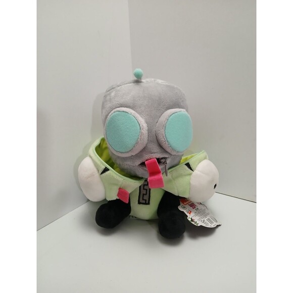 Nickelodeon Invader Zim Gir Zippermouth plush RARE NWT - Picture 4 of 7